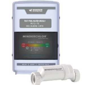 Thiết Bị Hồ Bơi Minderwater Minder Chlor Máy Phát Clo Tự Động