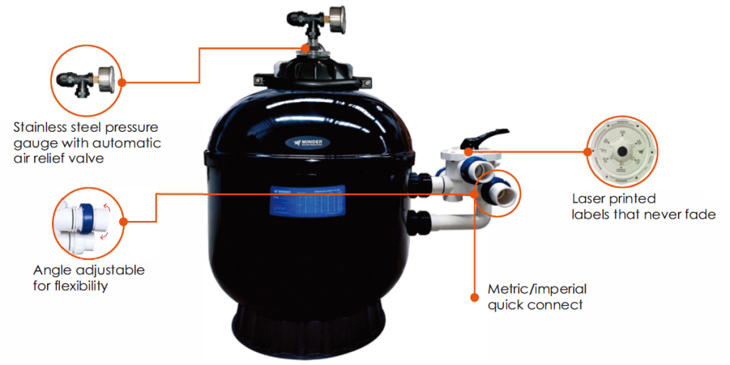 Thiết Bị Hồ Bơi Minderwater MS Chính Hãng - Phụ Kiện Minderwater Cao Cấp
