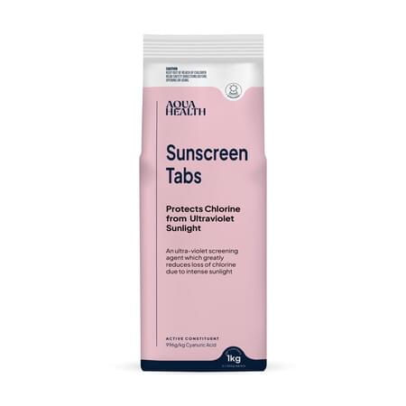 Viên Chống Tia UV Hồ Bơi Waterco Sunscreen Tab 1kg Chính Hãng