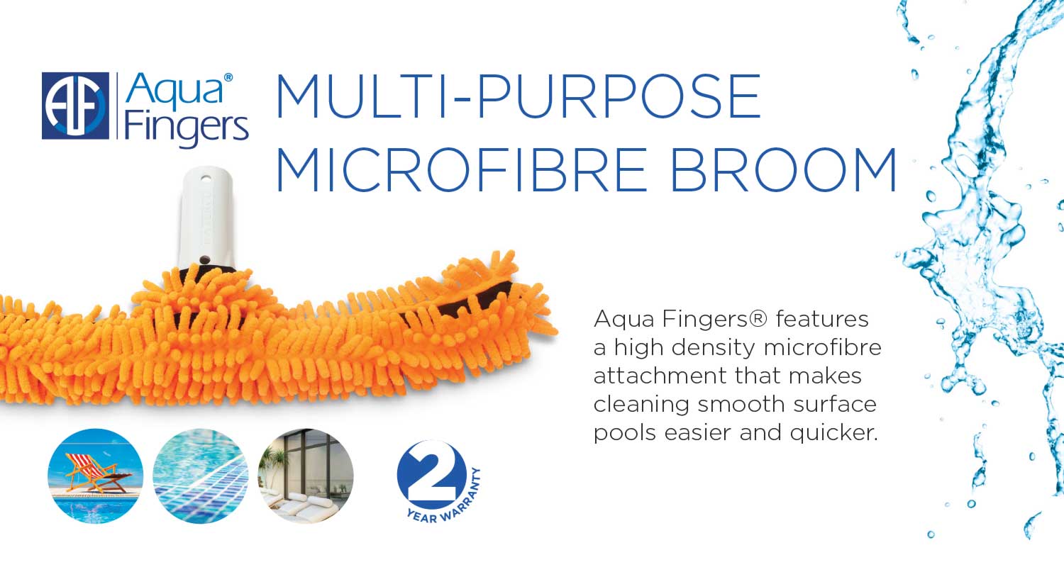 Chổi Lau Hồ Bơi Aqua Fingers Waterco CB732 Đa Năng Microfibre