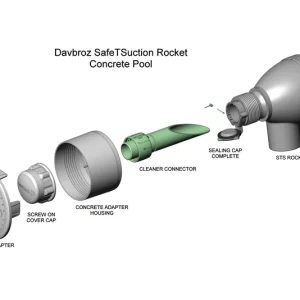 Thiết Bị Hồ Bơi Waterco Dav 12 001 Bullet Design For Concrete Chính Hãng