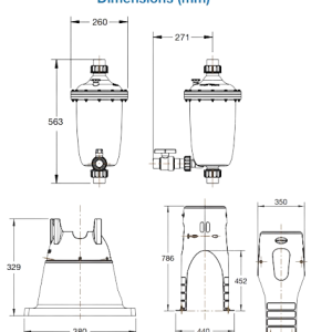 Thiết Bị Hồ Bơi Waterco Multicyclone - Bộ Lọc Đa Chiều Hiệu Quả