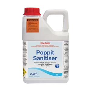 Dung Dịch Khử Trùng Hồ Bơi Waterco Poppit Sanitiser 5L Chính Hãng
