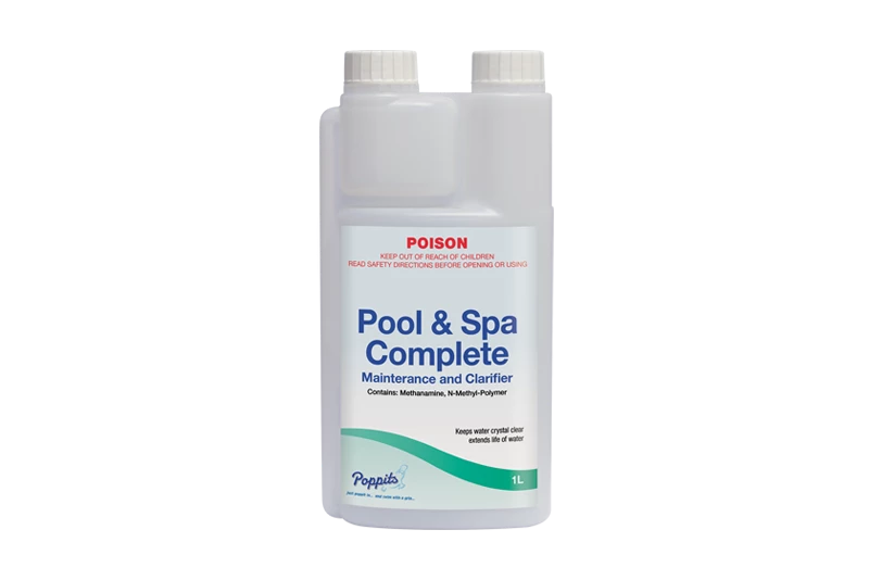 Chất Tạo Trong Suốt Hồ Bơi Waterco Poppits Complete 1L - Ảnh 2