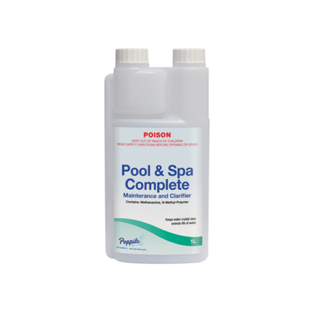 Chất Tạo Trong Suốt Hồ Bơi Waterco Poppits Complete 1L