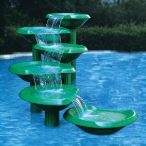 Thiết bị phun nước lá sen sợi thủy tinh (FRP) cho công viên nước