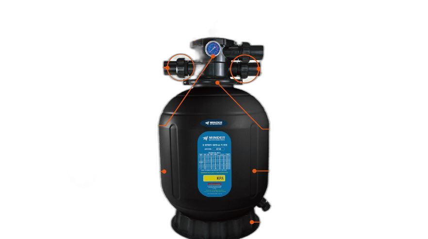 Bộ Lọc Cát Minderwater X Series - Hiệu Suất Cao, Bền Bỉ