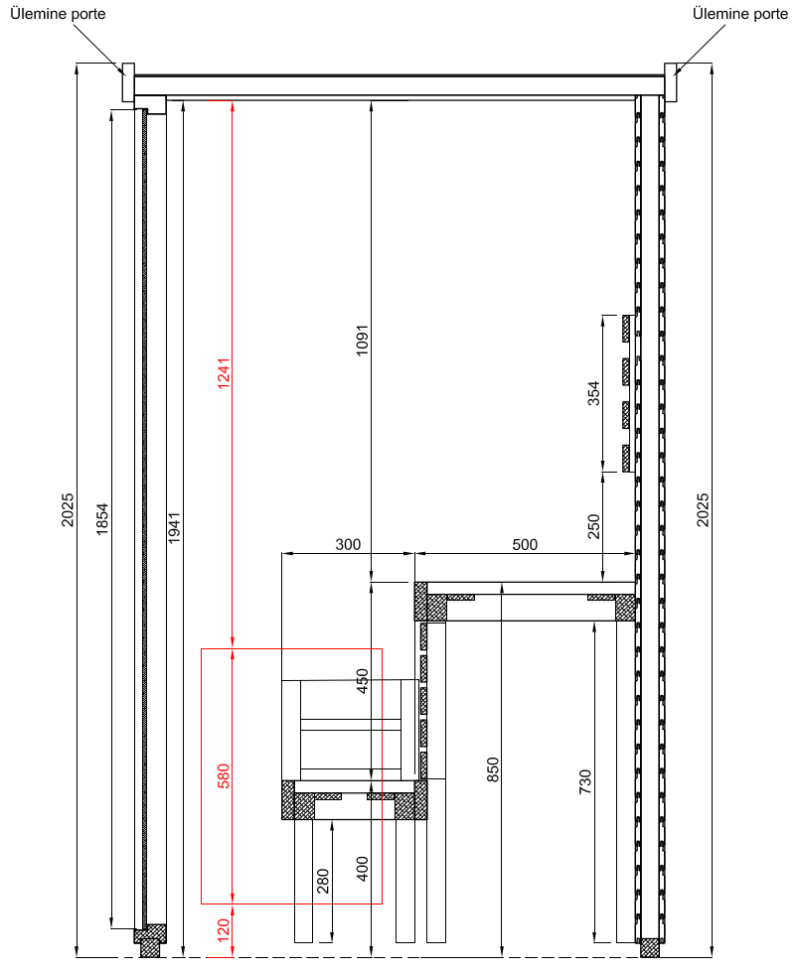 Cabin Xông Hơi Khô 2 Người Gỗ Hemlock – hình 2