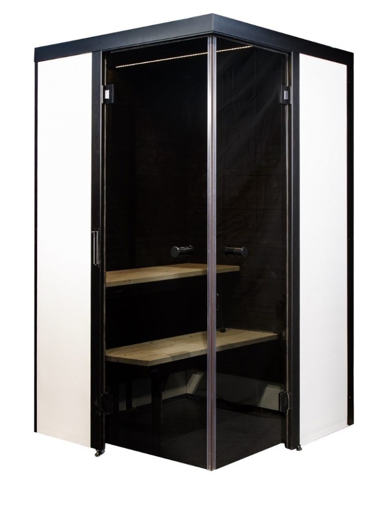 Cabin Xông Hơi Khô Harvia Smartfold 2.0 2 Người Gỗ Hemlock