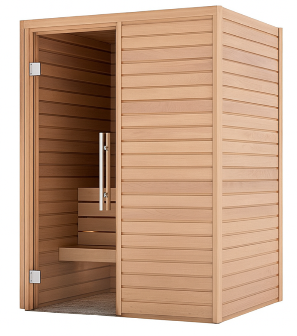 Cabin Xông Hơi Khô Heat Harmony 2 Người Gỗ Tống