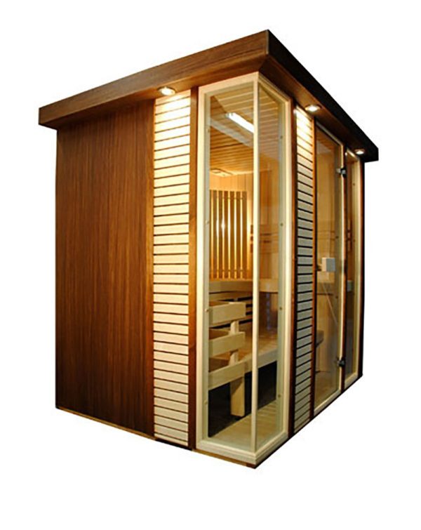 Cabin Xông Hơi Khô Leili Exclusive 3-4 Người Gỗ Thông