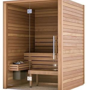 Cabin Xông Hơi Khô Relaxation Realm 2 Người Gỗ Hemlock