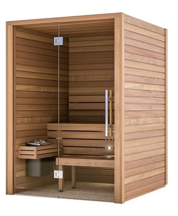 Cabin Xông Hơi Khô Relaxation Realm 2 Người Gỗ Hemlock
