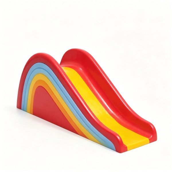 Cầu trượt nước composite nhiều màu bền chắc cho khu vui chơi trẻ em