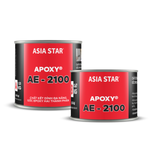 Keo Epoxy Dán Gạch Kháng Axit – Kháng Hóa Chất Asia AE-2100 2 Thành Phần