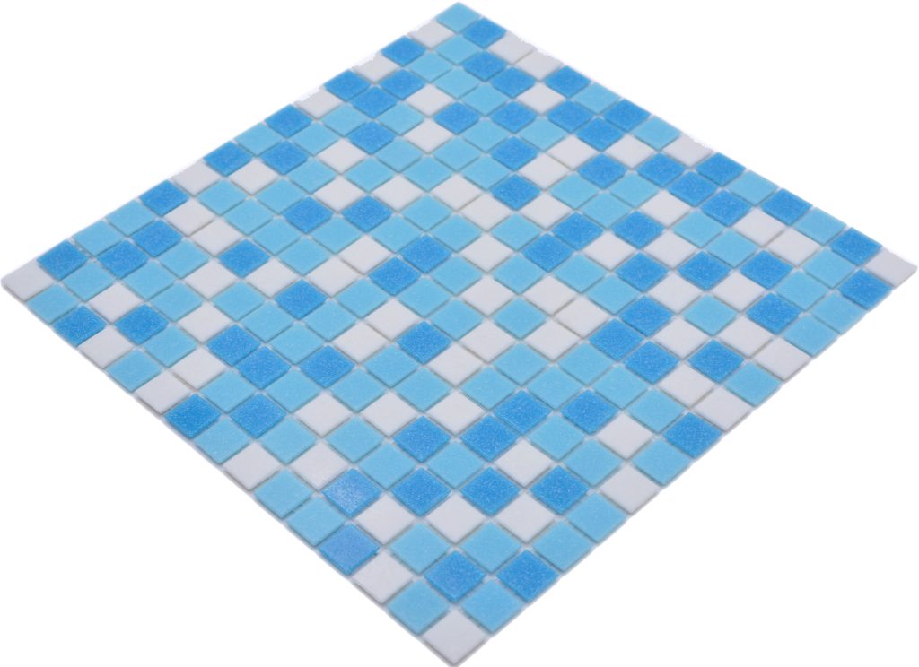 Gạch mosaic hồ bơi cao cấp: phân biệt gốm, thủy tinh, đá tự nhiên