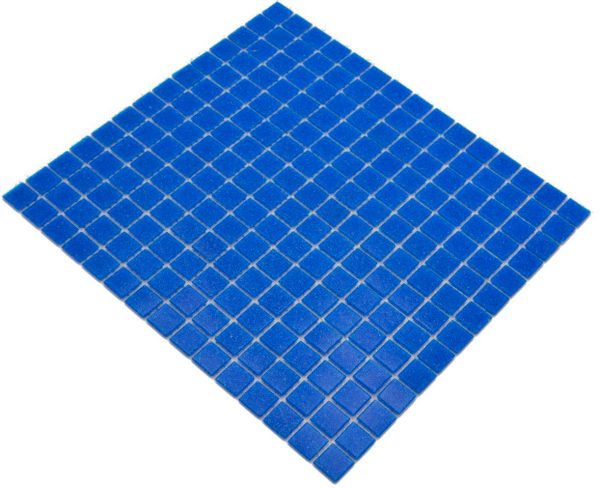Gạch Mosaic Thủy Tinh Hồ Bơi Xanh Da Trời Nhạt Xanh Dương - Khổ Lớn 720 Vỉ (72m²)
