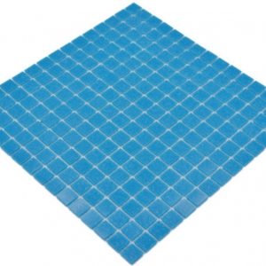 Gạch Mosaic Thủy Tinh Hồ Bơi Xanh Da Trời Nhạt Xanh Dương – Khổ Lớn 720 Vỉ (72m²)