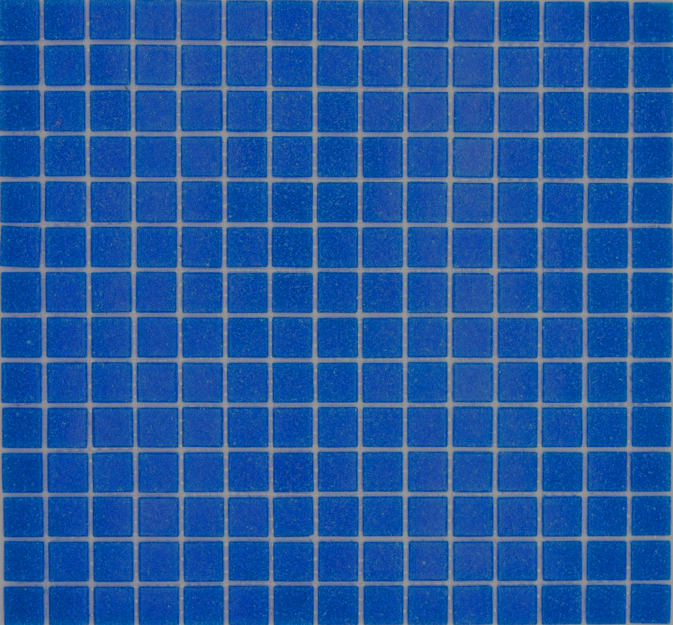 Gạch Mosaic Thủy Tinh Hồ Bơi Xanh Dương Đậm Xanh Dương Bóng - Bộ 10 Vỉ - hình 1