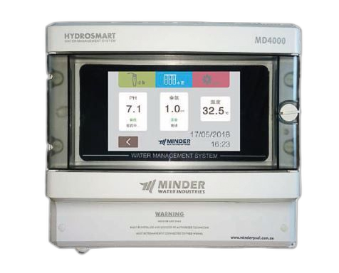 Hệ Thống Tự Động Hồ Bơi Minderwater Hydrosmart MD4000 Chính Hãng