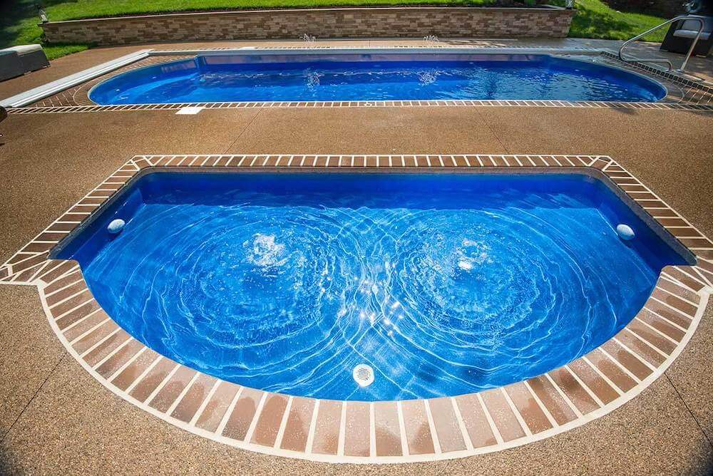Hồ bơi composite Wet Deck – góc nhìn toàn cảnh