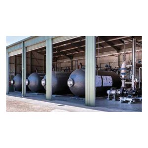 Bình lọc nằm ngang Waterco Micron MPD lắp tại công trình