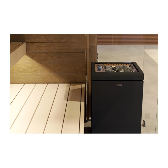 Máy xông hơi Harvia Concept R trong phòng sauna hiện đại