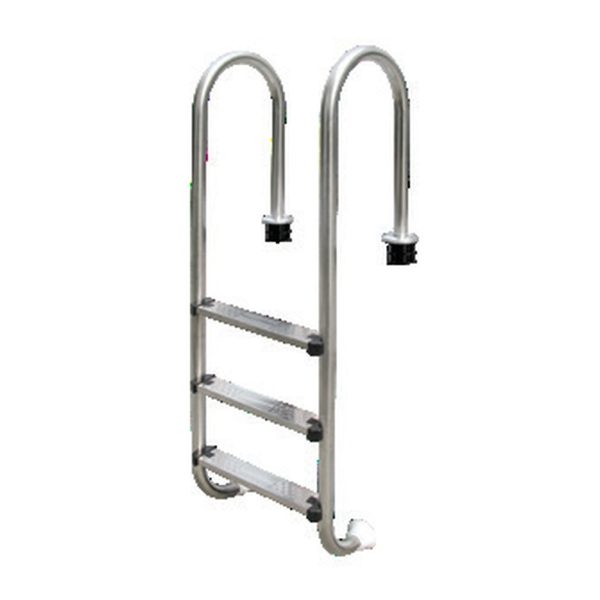 Thang hồ bơi inox Emaux MUF lắp mặt bích