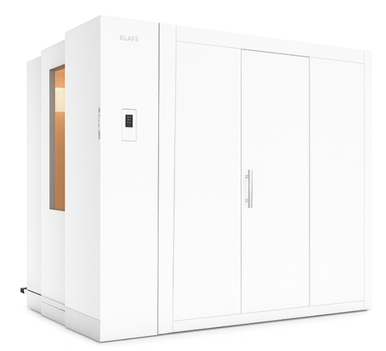 Phòng Xông Hơi Khô Klafs S1 3-4 Người Gỗ Trắng