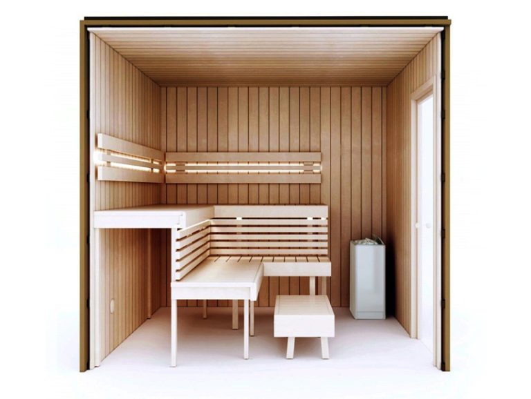 Phòng Xông Hơi Khô Sauna Optimal 3-4 Người Gỗ Dương Xử Lý Nhiệt
