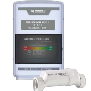 Thiết Bị Hồ Bơi Minderwater Minder Chlor Máy Phát Clo Tự Động