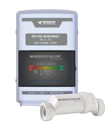 Thiết Bị Hồ Bơi Minderwater Minder Chlor Máy Phát Clo Tự Động