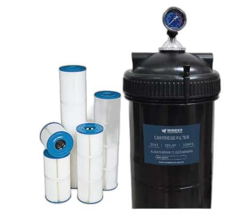Thiết Bị Hồ Bơi Minderwater Bộ Lọc Cartridge Hiệu Suất Cao