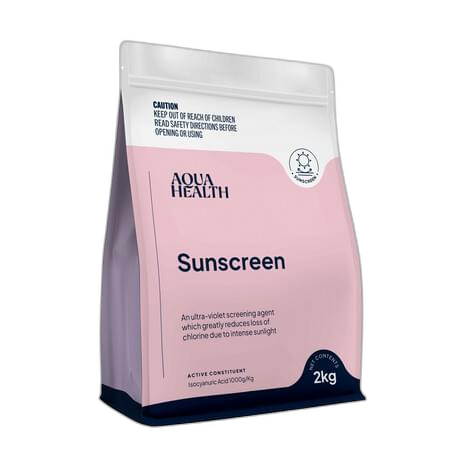 Chất Ức Chế Tia UV Waterco Sunscreen 2kg - Bảo Vệ Clo Hồ Bơi