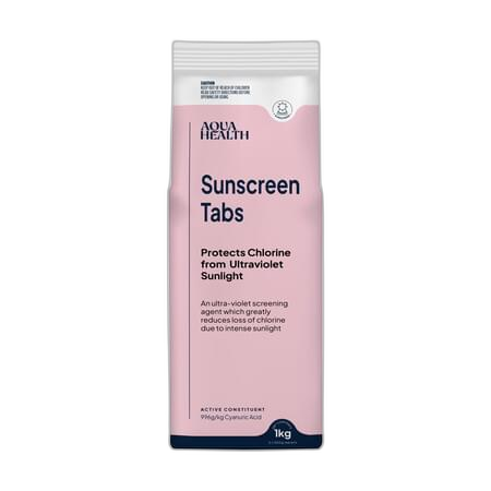Viên Chống Tia UV Hồ Bơi Waterco Sunscreen Tab 1kg Chính Hãng
