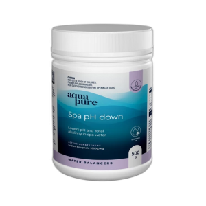 Thiết Bị Hồ Bơi Waterco LB381017 Spa pH Down – Hạ pH Nước Spa 500g