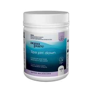 Hóa Chất Giảm pH Hồ Bơi Waterco LB381017 Spa pH Down 500g