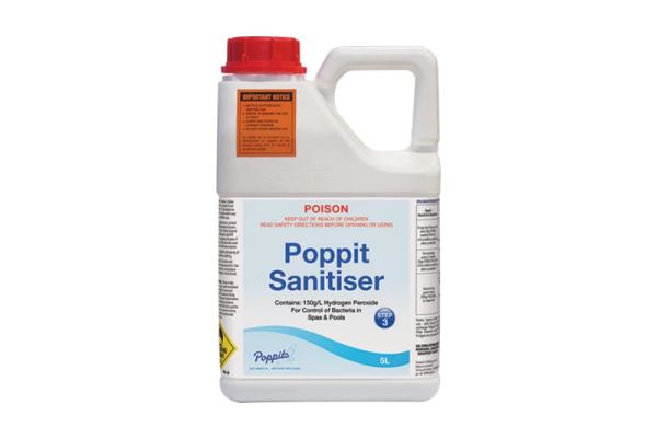 Dung Dịch Khử Trùng Hồ Bơi Waterco Poppit Sanitiser 5L Chính Hãng