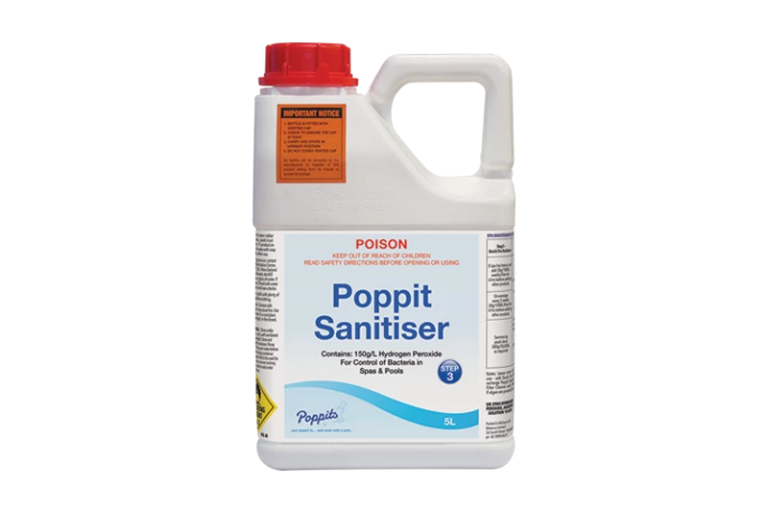 Dung Dịch Khử Trùng Hồ Bơi Waterco Poppit Sanitiser 5L Chính Hãng