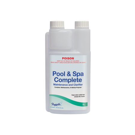 Chất Tạo Trong Suốt Hồ Bơi Waterco Poppits Complete 1L