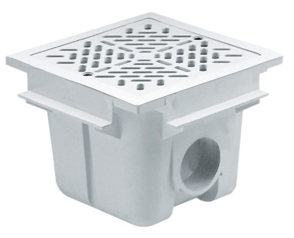 Ống thoát nước chính lưới chắn vuông 210x210mm AstralPool Tây Ban Nha