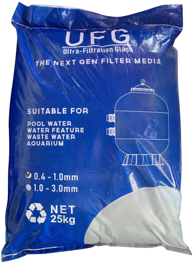 Vật Liệu Lọc Thủy Tinh Minderwater UFG Chính Hãng