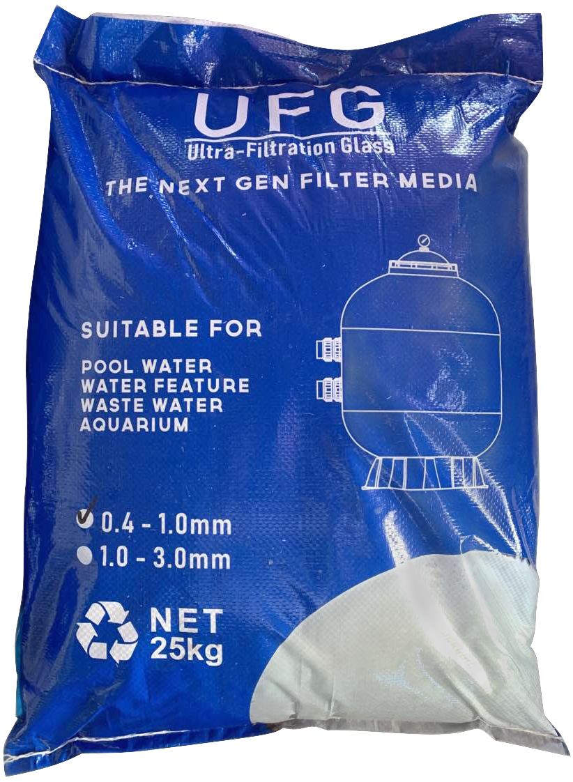 Vật Liệu Lọc Thủy Tinh Minderwater UFG Chính Hãng