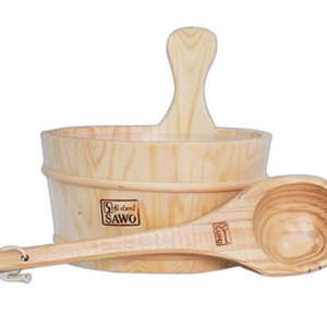 Xô Gáo Gỗ Phòng Xông Hơi – Phụ Kiện Sauna