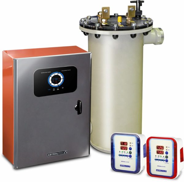 Easy Salt Next VC AstralPool - Thiết bị xử lý nước hồ bơi hiệu quả